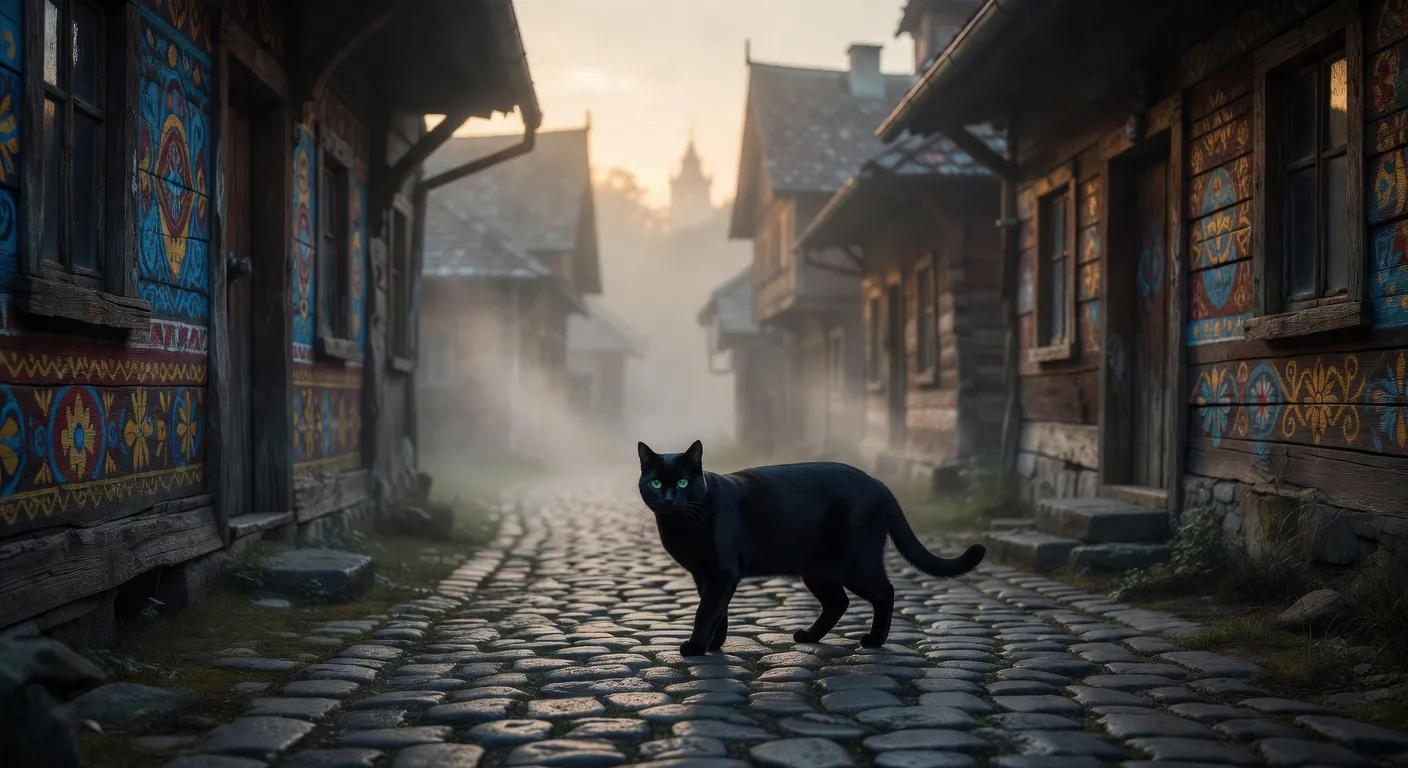 Un chat sauvage européen au pelage rayé dans une forêt de hêtres des Carpates roumaines