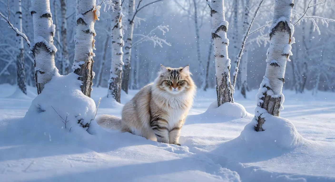 Un chat Bleu Russe aux yeux verts posé dans un salon élégant