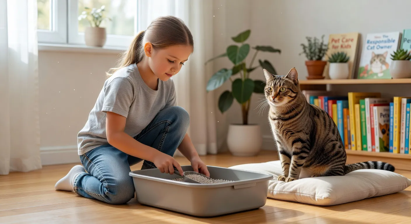 Un chaton mignon jouant avec un jouet dans un environnement domestique accueillant