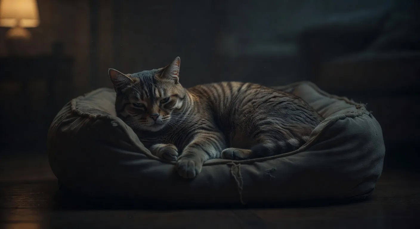 Un propriétaire qui observe attentivement les yeux de son chat pour détecter des signes de maladie
