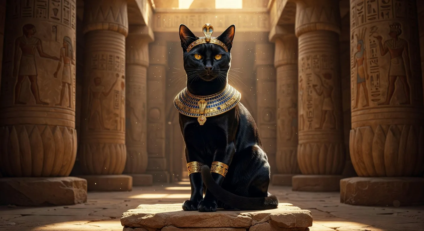 Fresques et sculptures de chats dans l'art de l'Égypte ancienne