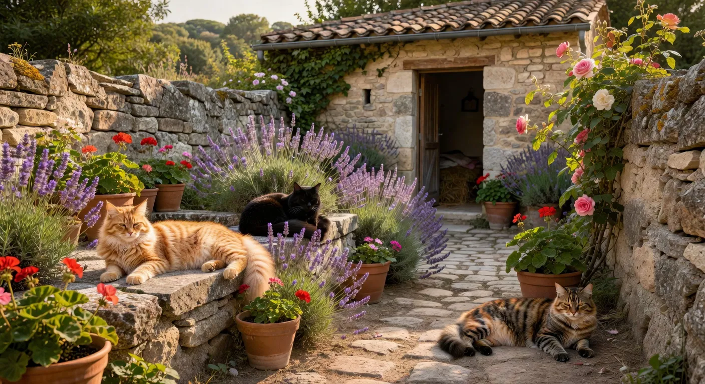 Des chats rescapés dans un refuge lumineux et accueillant avec des bénévoles attentionnés